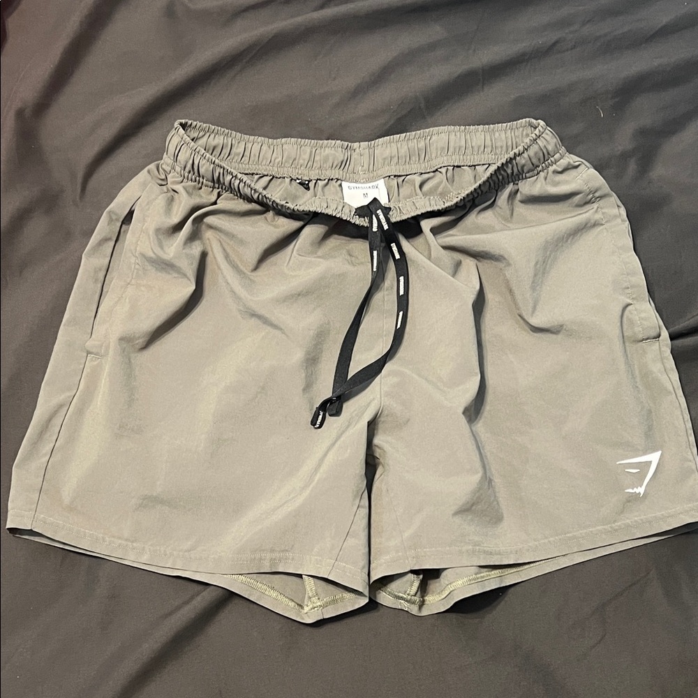Gymshark Arrival Short 5” - Olive Green - Men’s Medium